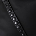 Prada Nylon Shoulder Bag Black Studded 2-Way Matte — view 7