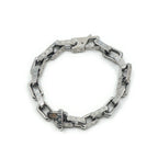 Louis Vuitton Bracelet Mini Monogram Chain Silver — view 6