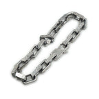 Louis Vuitton Bracelet Mini Monogram Chain Silver — view 7