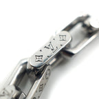 Louis Vuitton Bracelet Mini Monogram Chain Silver — view 5