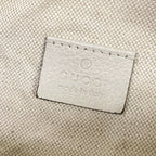 Gucci Waist Pouch Print Ivory Green Multi Leather — view 8