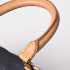 Dior Trotter Handbag Denim 35 Boston Gold — view 8
