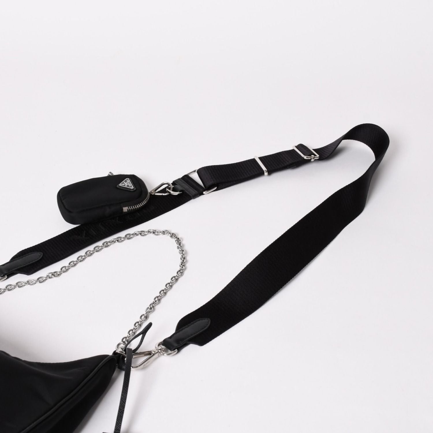 Prada Hobo Nylon Black — view 7