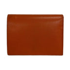 Prada Bifold Wallet Orange Leather — view 2