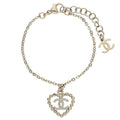 Chanel Rhinestone Decoration Coco Motif Bracelet