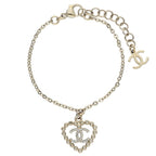 Chanel Rhinestone Decoration Coco Motif Bracelet