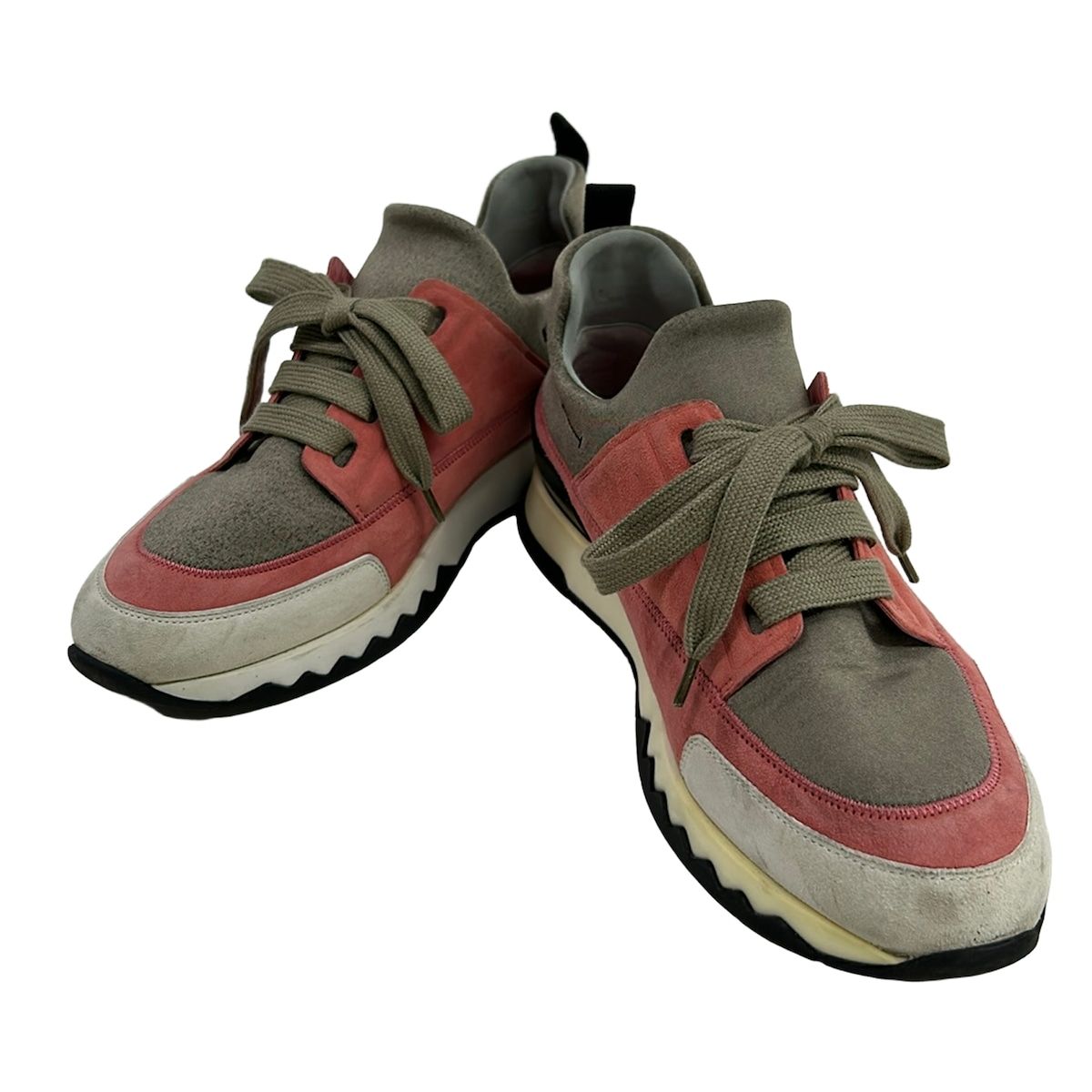 Hermes Sneakers 36 Stadium Pink Dark Gray — view 2