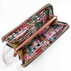 Hermes Azap Long Silk in Mocha Color Zip Around Wallet — view 5