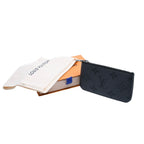 Louis Vuitton Pochette Cles Coin Purse Monogram Eclipse Black