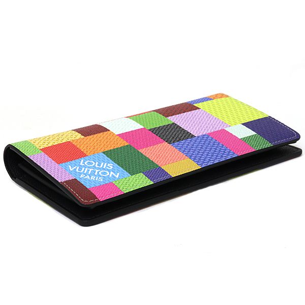 Louis Vuitton Portefeuille Brazza NM Wallet Damier Graphite Canvas Multicolor — view 6