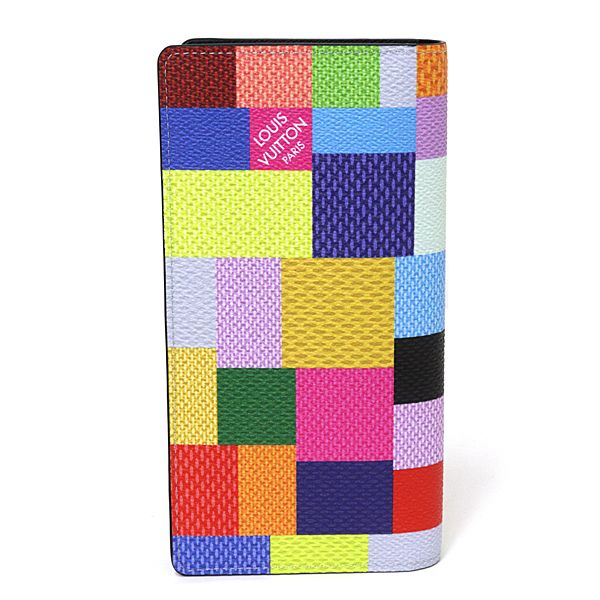 Louis Vuitton Portefeuille Brazza NM Wallet Damier Graphite Canvas Multicolor — view 3