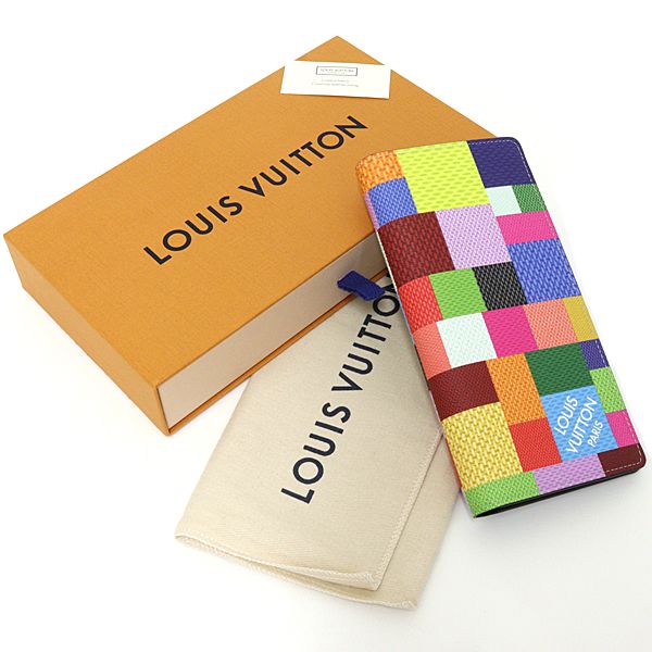 Louis Vuitton Portefeuille Brazza NM Wallet Damier Graphite Canvas Multicolor — view 2