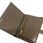 Celine Bifold Wallet Strap Pebble Mineral Leather — view 3