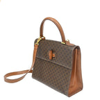 Celine 2-Way Bag Brown Leather — view 2