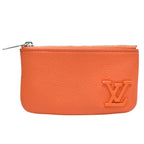 Louis Vuitton Wallet Pochette Cles Volcano Aerogram Orange