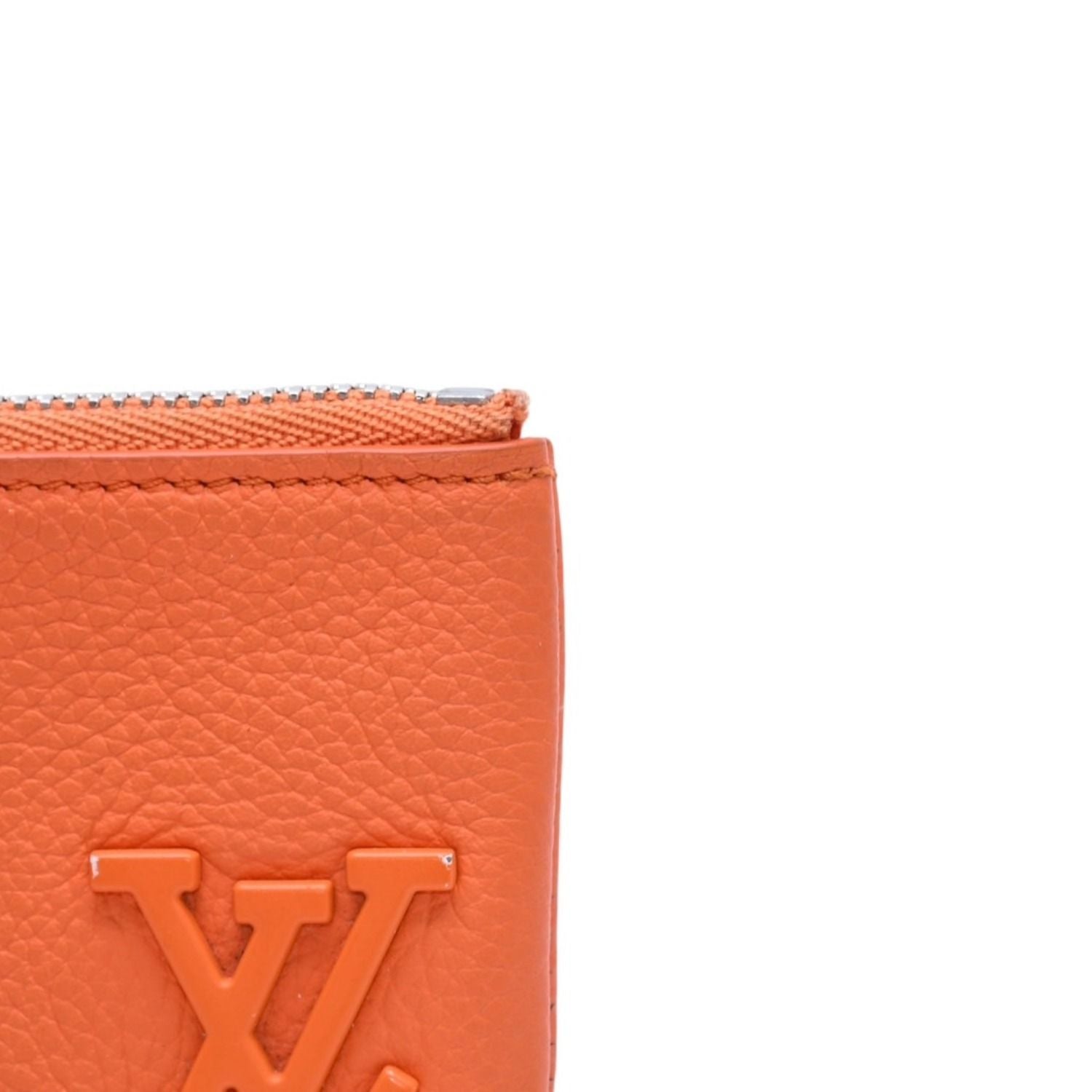 Louis Vuitton Wallet Pochette Cles Volcano Aerogram Orange — view 4