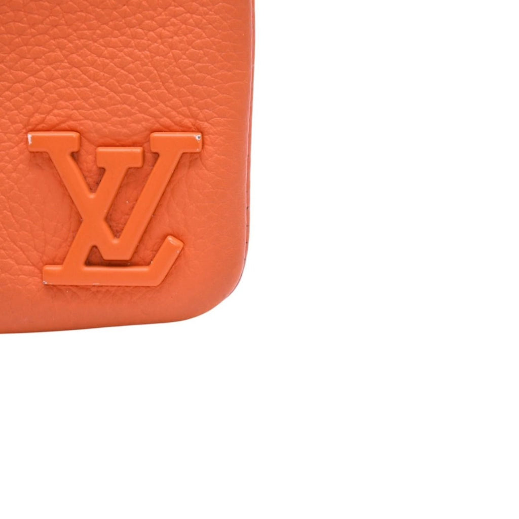 Louis Vuitton Wallet Pochette Cles Volcano Aerogram Orange — view 6