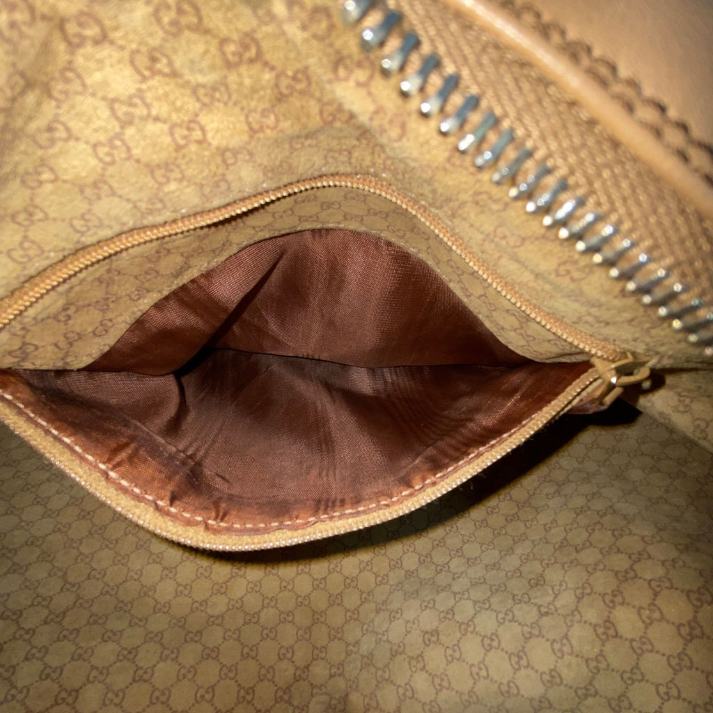 Gucci Handbag Shoulder Leather Beige Travel — view 9
