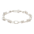 Gucci Key Motif Chain Bracelet 925 Sterling Silver Pawn