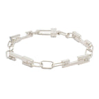 Gucci Key Motif Chain Bracelet 925 Sterling Silver Pawn