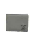 Louis Vuitton Aerogram Portefeuille Multiple Card Case Bifold Wallet Gray