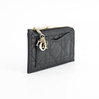 Dior Card Case Lady Dior Cosmos Zip Holder — view 2