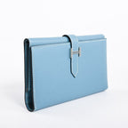 Hermes Wallet Bearn Blue — view 2