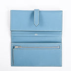 Hermes Wallet Bearn Blue — view 4