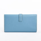 Hermes Wallet Bearn Blue — view 3