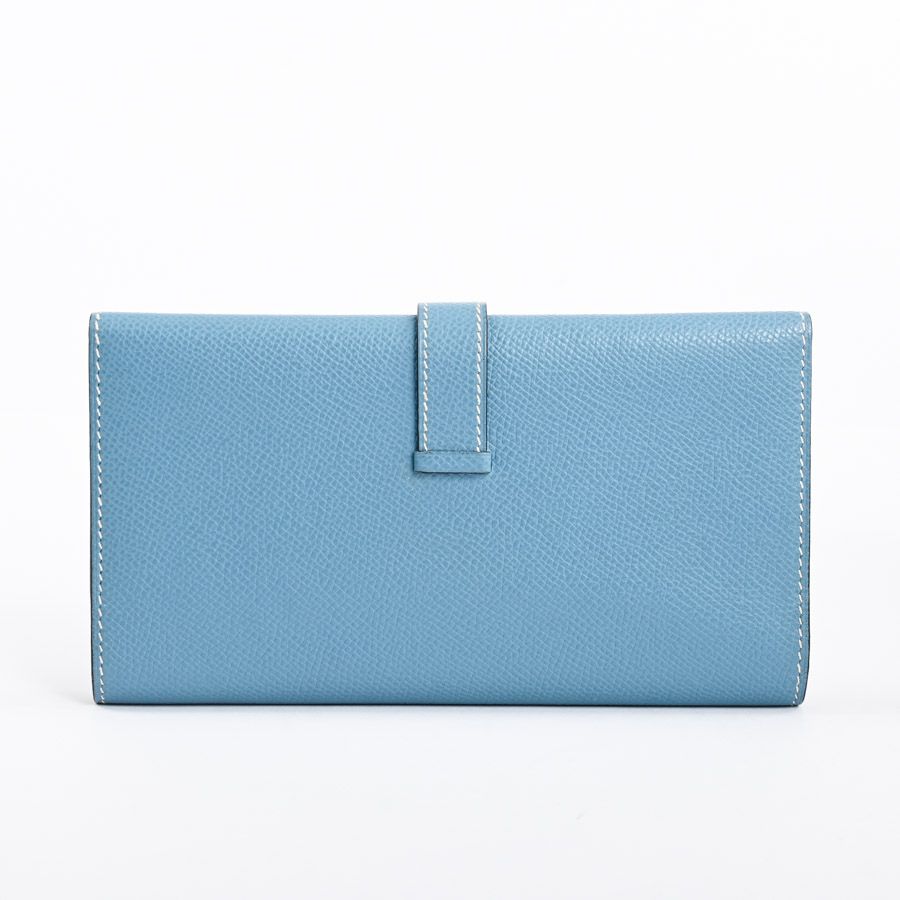 Hermes Wallet Bearn Blue — view 3