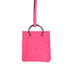 Hermes Charm Sac Orange Keychain