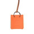 Hermes Charm Sac Orange Keychain