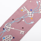 Hermes Scarf Twilly Scarves Brown — view 4
