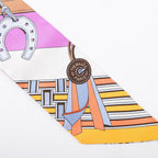 Hermes Scarf Twilly Scarves Blue — view 3