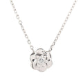 Chanel Necklace Camellia White Gold