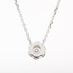 Chanel Necklace Camellia White Gold — view 3
