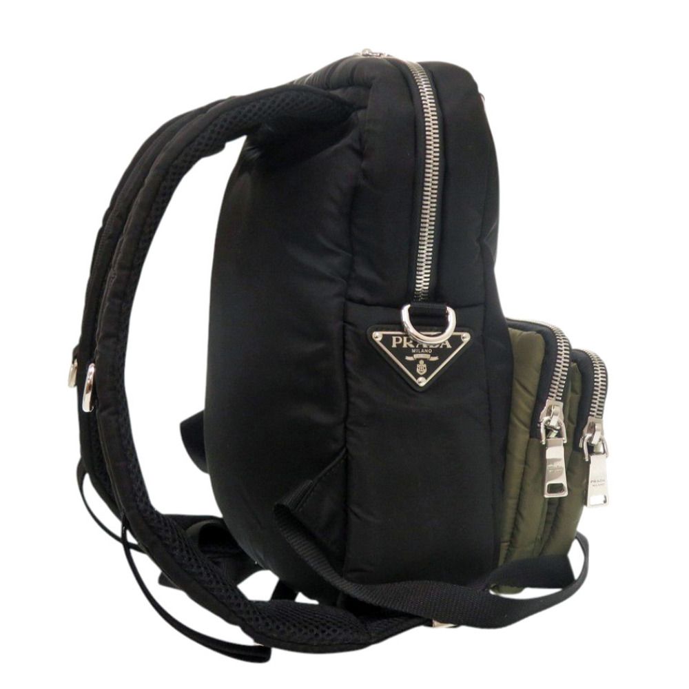 Prada Frankenstein Universal Collaboration Nylon Black Backpack — view 3