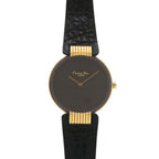 Dior Black Moon Bagira Leather Quartz Watch Dial