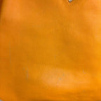 Celine Horizontal Cabas Shoulder Bag Tote Yellow Beige Leather — view 4