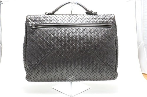 Bottega Veneta Leather Business Briefcase — view 2