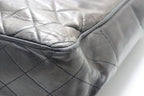 Chanel 0 Quilted GD Leather Chain Tote — view 4