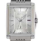 Gucci Watch Timeless Rectangle 138.4 Date Luminous Needle Sherry Line Rectangula