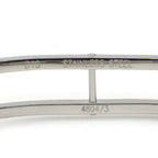 Hermes Watch Diamond Bezel Index Square White Shelldial SS — view 5