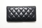 Chanel Quilted GD Leather Bifold Wallet — view 2