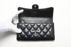 Chanel Quilted GD Leather Bifold Wallet — view 4
