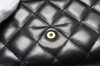 Chanel Quilted GD Leather Bifold Wallet — view 9