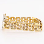 Dior Dio Bakira Gold Plated Kuo Analog Display Black Dial Watch — view 4