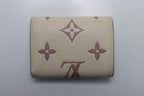 Louis Vuitton Monogram Empreinte Portefeuille Victorine Bicolor Leather Trifold — view 2