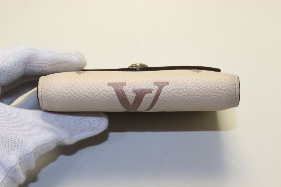 Louis Vuitton Monogram Empreinte Portefeuille Victorine Bicolor Leather Trifold — view 3