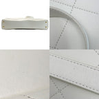 Chanel Maxi Shopping Quilted White Large Tote — view 9